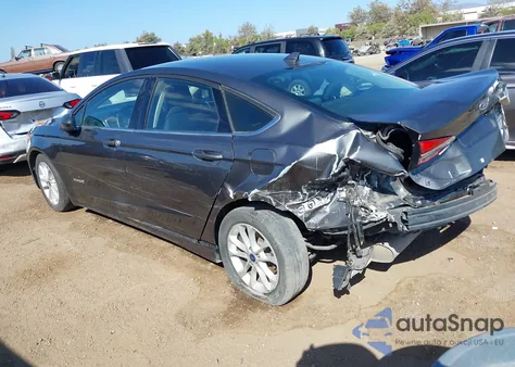 2019 Ford Fusion Hybrid Se from USA, damaged, VIN 3FA6P0LU0KR120040
